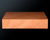 Board craftsman Mr.Yoshida made Shin kaya [Spruce wood] Shihou-koguchi 2.9-Sun (about 88 mm thick) Table Go Board No.79088F