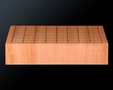 Board craftsman Mr.Yoshida made Shin kaya [Spruce wood] Tenchi-masa 1.4-Sun (about 43 mm thick) 9*9-ro Table Go Board No.79091F