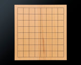 Board craftsman Mr.Yoshida made Japan grown Kaya Shihou-masa 1.8-Sun (about 56 mm thick) 9*9-ro Table Go Board No.79093F