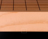 Board craftsman Mr.Yoshida made Shin kaya [Spruce wood] Shihou-masa 1.1-Sun (about 36 mm thick) 13*13-ro Table Go Board No.79096F