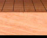Board craftsman Mr.Yoshida made Shin kaya [Spruce wood] Tenchi-masa 1.6-Sun (about 49 mm thick) 13*13-ro Table Go Board No.79100F