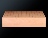 Board craftsman Mr.Yoshida made Shin kaya [Spruce wood] Tenchi-masa 2.7-Sun (about 82 mm thick) 15*15-ro Table Go Board No.79102F