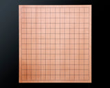 Board craftsman Mr.Yoshida made Shin kaya [Spruce wood] Tenchi-masa 2.7-Sun (about 82 mm thick) 15*15-ro Table Go Board No.79102F