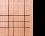 Board craftsman Mr.Yoshida made Shin kaya [Spruce wood] Tenchi-masa 2.7-Sun (about 82 mm thick) 15*15-ro Table Go Board No.79102F