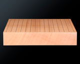 Board craftsman Mr.Yoshida made Shin kaya [Spruce wood] Shihou-masa 2.0-Sun (about 61 mm thick) 15*15-ro Table Go Board No.79103F