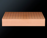 Board craftsman Mr.Yoshida made Shin kaya [Spruce wood] Shihou-masa 2.0-Sun (about 61 mm thick) 15*15-ro Table Go Board No.79103F