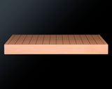Board craftsman Mr.Yoshida made Shin kaya [Spruce wood] Shihou-masa 1.1-Sun (about 34 mm thick) 15*15-ro Table Go Board No.79104F