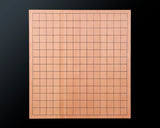 盤師 吉田寅義製作 卓上15路碁盤 北米産スプルース 四方柾 1.9寸 1枚盤 No.79105F