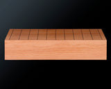 Board craftsman Mr.Yoshida made Shin kaya [Spruce wood] Shihou-masa 1.7-Sun (about 54 mm thick) 11*11-ro Table Go Board No.79106F