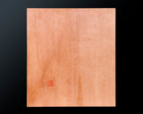 Board craftsman Mr.Yoshida made Shin kaya [Spruce wood] Shihou-masa 1.7-Sun (about 54 mm thick) 11*11-ro Table Go Board No.79106F
