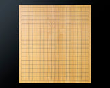 NBC-608-03 盤師 吉田寅義製作 日向榧卓上碁盤 木裏 1.9寸 1枚盤 No.79108F