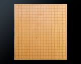 YDB-610-02 盤師 吉田寅義製作 日向榧卓上碁盤 木裏 2.1寸 1枚盤 No.79113F