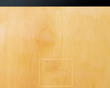 YDB-610-02 盤師 吉田寅義製作 日向榧卓上碁盤 木裏 2.1寸 1枚盤 No.79113F