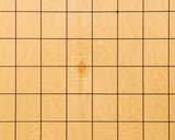 YDB-610-02 盤師 吉田寅義製作 日向榧卓上碁盤 木裏 2.1寸 1枚盤 No.79113F