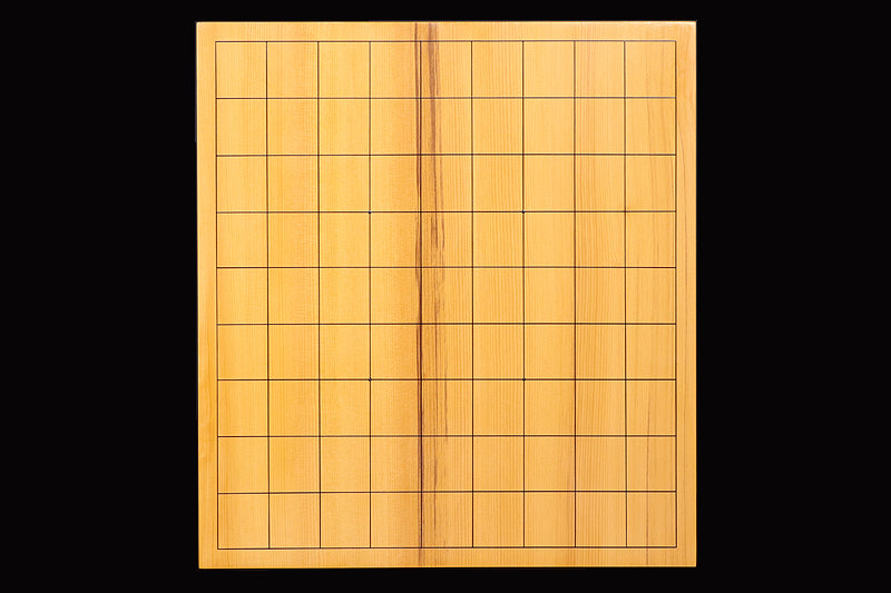 Hyuga Kaya Shogi Board with Legs Masame 6.1-Sun (about 185 mm thick) *off-spec No.81014
