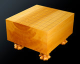 Board craftsman Mr. Torayoshi YOSHIDA made Hyuga Kaya Kiura 5.4-Sun (about 164 mm thick) Shogi Board with legs No.84006F *Off-spec