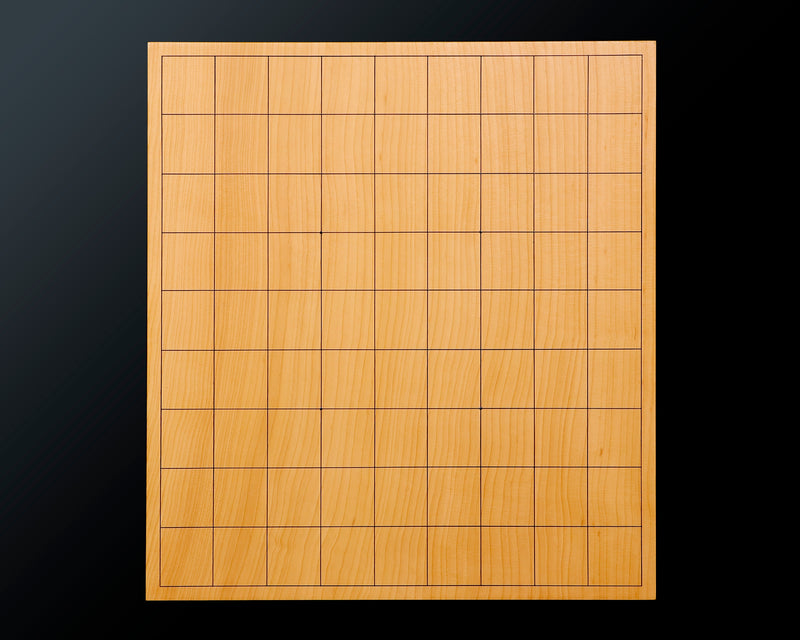 Board craftsman Mr. Torayoshi YOSHIDA made Japan grown Kaya Shihou-masa 5.6-Sun (about 171 mm thick) Shogi Board with legs No.84007F