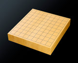 607-YCS-01 八街碁盤店 盤師 三浦勝巳製作 日本産本榧卓上将棋盤 天柾 2.0寸 5枚接ぎ ＊歯車盛り仕上げ No.85003
