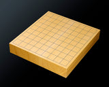 607-YCS-02 八街碁盤店 盤師 三浦勝巳製作 日本産本榧卓上将棋盤 天柾 2.0寸 5枚接ぎ ＊歯車盛り仕上げ No.85004
