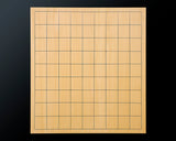607-YCS-02 八街碁盤店 盤師 三浦勝巳製作 日本産本榧卓上将棋盤 天柾 2.0寸 5枚接ぎ ＊歯車盛り仕上げ No.85004