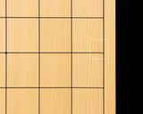 607-YCS-02 八街碁盤店 盤師 三浦勝巳製作 日本産本榧卓上将棋盤 天柾 2.0寸 5枚接ぎ ＊歯車盛り仕上げ No.85004