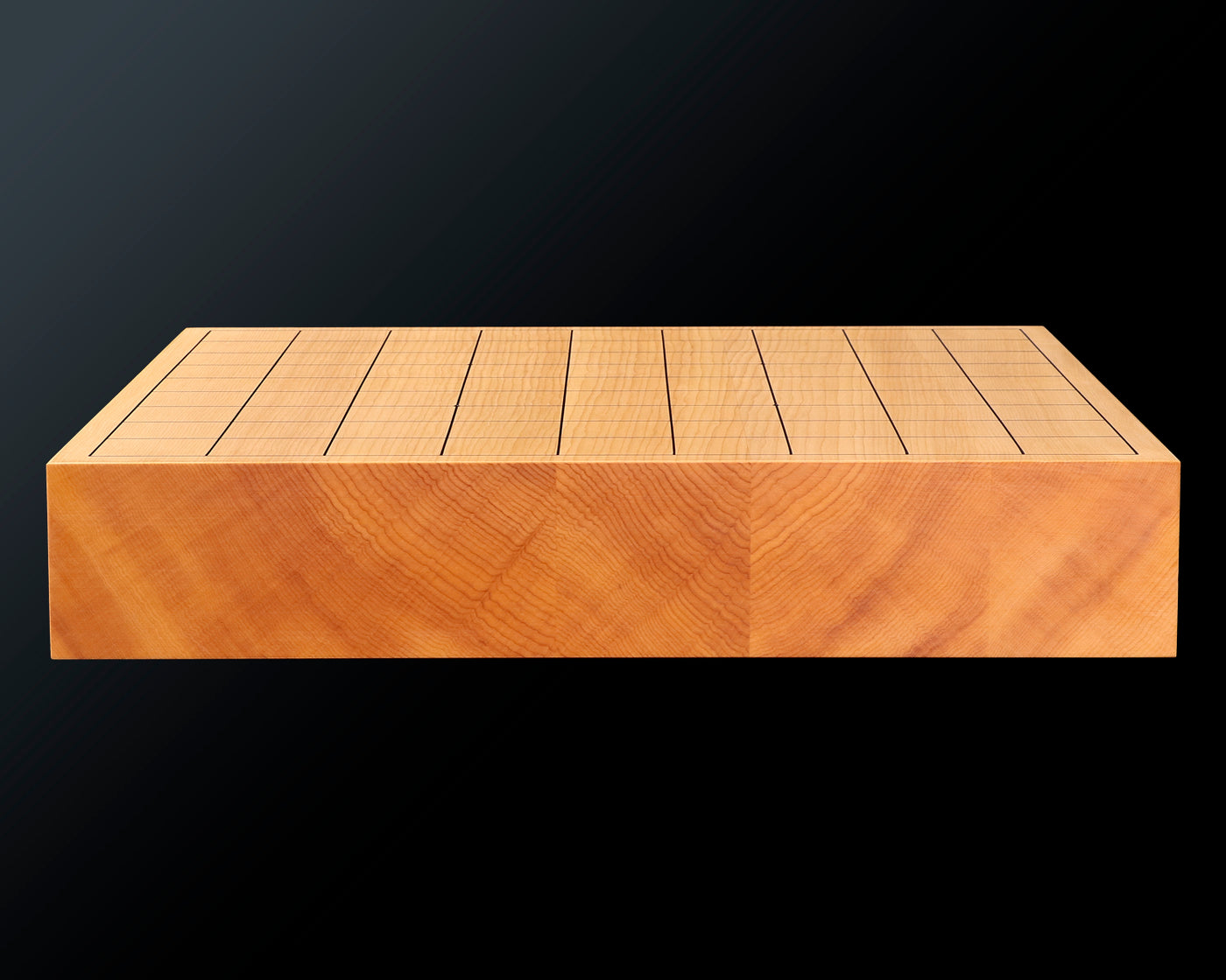 日本産本榧 卓上将棋盤 1.9寸 4枚接ぎ No.86161 – kurokigoishiten