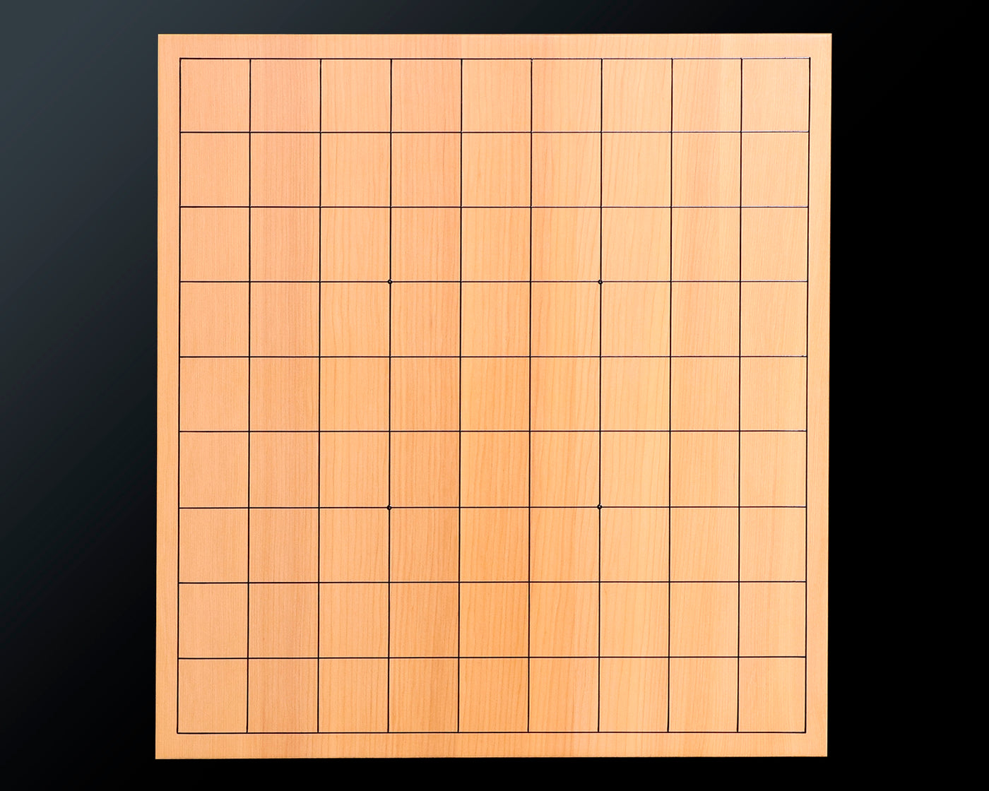 日本産本榧 卓上将棋盤 1.9寸 4枚接ぎ No.86161 – kurokigoishiten