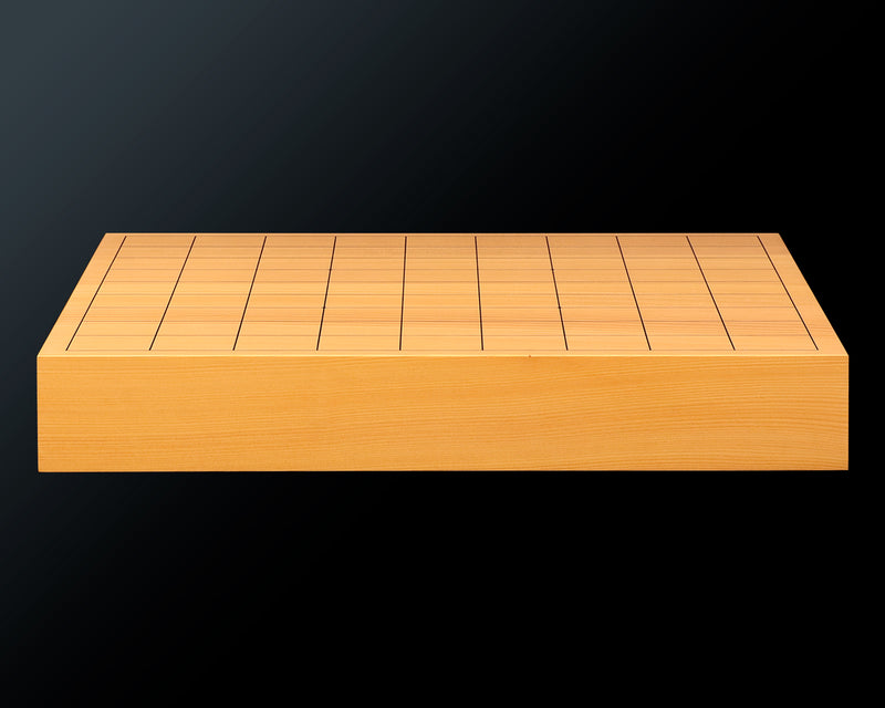 Hyuga Kaya Masame 4-piece composition Table Shogi board (1.8-Sun / about 5.6 cm thick) No.86166