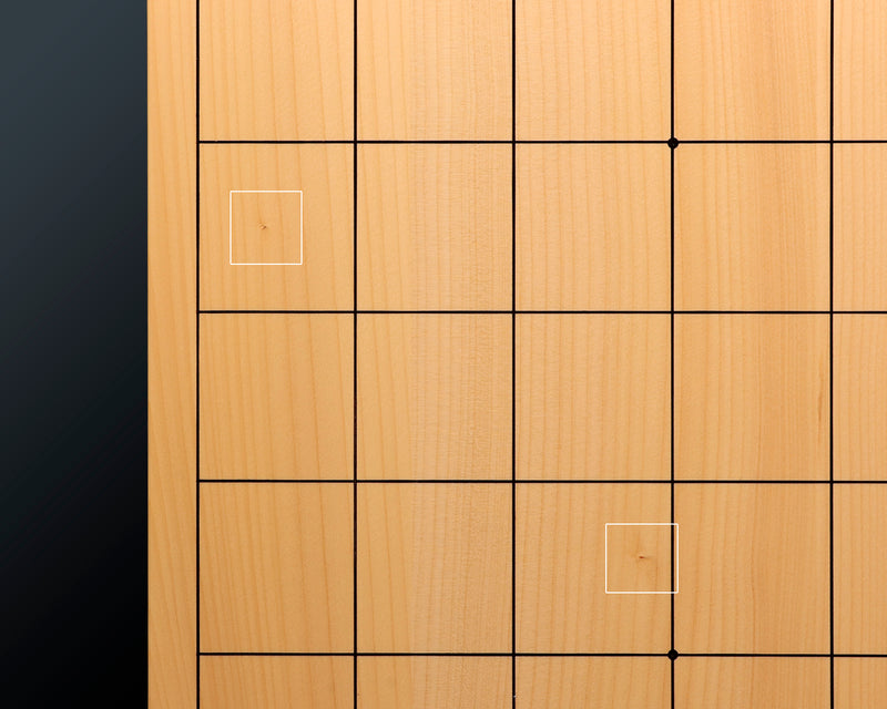 Hyuga Kaya made Masame 5-piece composition table Shogi board (1.8-Sun / about 56mm thick) No.86169 *Tachimori finish