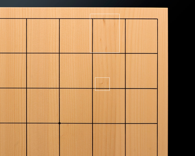 Hyuga Kaya made Masame 5-piece composition table Shogi board (1.8-Sun / about 56mm thick) No.86169 *Tachimori finish