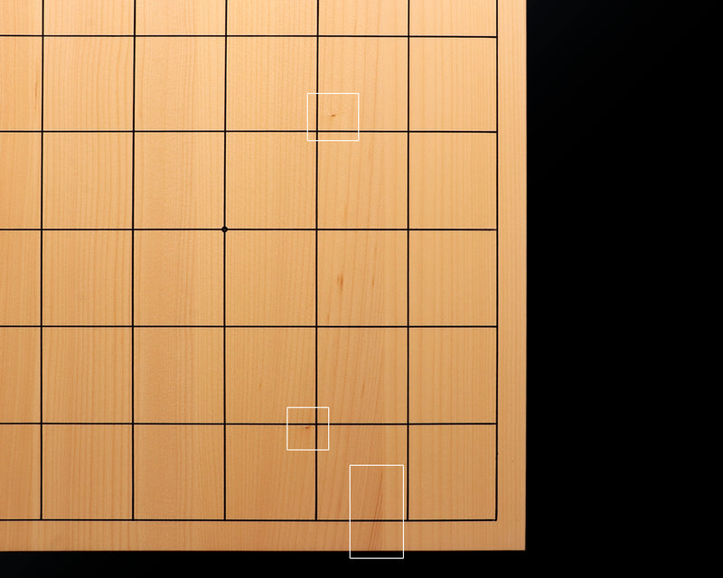 Hyuga Kaya made Masame 5-piece composition table Shogi board (1.8-Sun / about 56mm thick) No.86169 *Tachimori finish