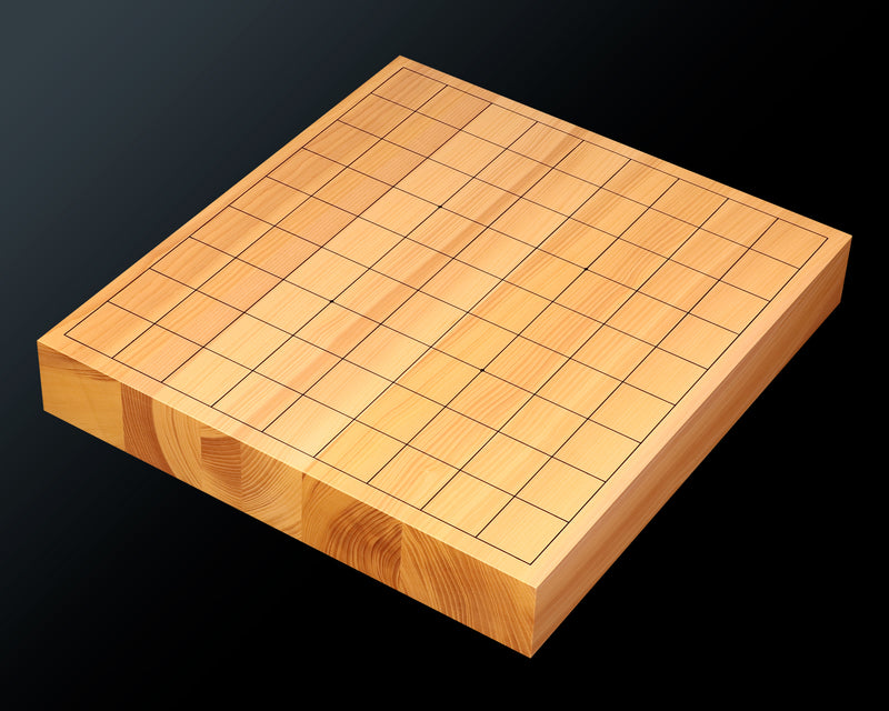 Hyuga Kaya made Masame 6-piece composition table Shogi board (1.7-Sun / about 54mm thick) No.86171 *Tachimori finish