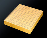 607-KGS-01 日向榧卓上将棋盤 天柾 1.9寸 4枚接ぎ No.86185