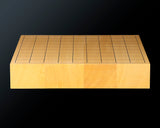 607-KGS-01 日向榧卓上将棋盤 天柾 1.9寸 4枚接ぎ No.86185