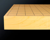 607-KGS-01 日向榧卓上将棋盤 天柾 1.9寸 4枚接ぎ No.86185