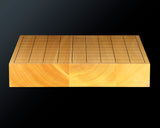607-KGS-02 日向榧卓上将棋盤 天柾 1.8寸 3枚接ぎ No.86186