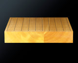 607-KGS-02 日向榧卓上将棋盤 天柾 1.8寸 3枚接ぎ No.86186