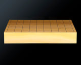 607-KGS-02 日向榧卓上将棋盤 天柾 1.8寸 3枚接ぎ No.86186
