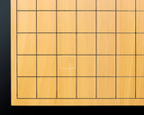 607-KGS-02 日向榧卓上将棋盤 天柾 1.8寸 3枚接ぎ No.86186