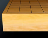 607-KGS-02 日向榧卓上将棋盤 天柾 1.8寸 3枚接ぎ No.86186