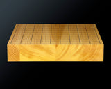 607-KGS-03 日向榧卓上将棋盤 天柾 1.9寸 4枚接ぎ No.86187