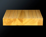 607-KGS-03 日向榧卓上将棋盤 天柾 1.9寸 4枚接ぎ No.86187