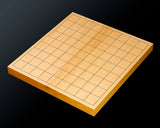 607-KGS-04 日本産本榧卓上将棋盤 追柾 0.9寸 1枚盤 本榧製駒台付 No.86188