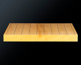 607-KGS-04 日本産本榧卓上将棋盤 追柾 0.9寸 1枚盤 本榧製駒台付 No.86188