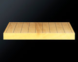 607-KGS-04 日本産本榧卓上将棋盤 追柾 0.9寸 1枚盤 本榧製駒台付 No.86188