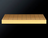607-KGS-04 日本産本榧卓上将棋盤 追柾 0.9寸 1枚盤 本榧製駒台付 No.86188