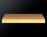607-KGS-04 日本産本榧卓上将棋盤 追柾 0.9寸 1枚盤 本榧製駒台付 No.86188