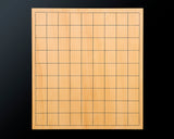 607-KGS-04 日本産本榧卓上将棋盤 追柾 0.9寸 1枚盤 本榧製駒台付 No.86188