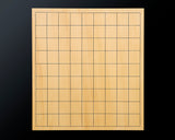 607-KGS-04 日本産本榧卓上将棋盤 追柾 0.9寸 1枚盤 本榧製駒台付 No.86188