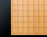607-KGS-04 日本産本榧卓上将棋盤 追柾 0.9寸 1枚盤 本榧製駒台付 No.86188